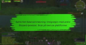 Battle.Net Balanseinnløsning: Integrasjon med andre Blizzard-tjenester, Bruk på tvers av plattformer