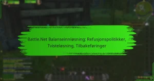 Battle.Net Balanseinnløsning: Refusjonspolitikker, Tvisteløsning, Tilbakeføringer