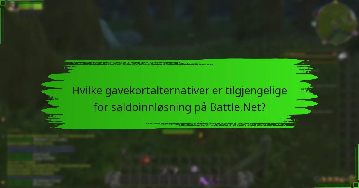 Hvordan kan jeg kjøpe Battle.Net saldo på nettet?