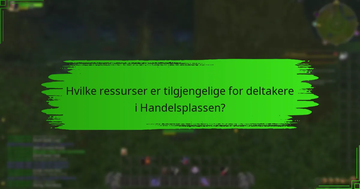 Hvilke samarbeidsmuligheter finnes innen Handelsplassen?