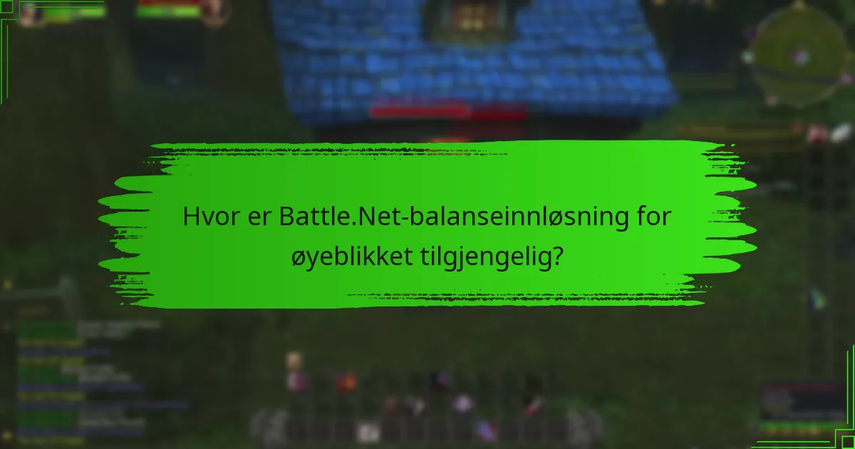 Hva er brukeruttalelsene om Battle.Net-balanseinnløsning?